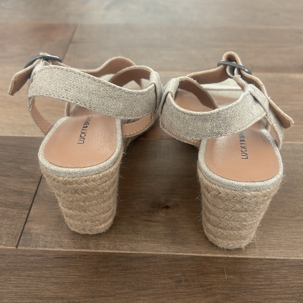 Lucky Brand Rope Wedges - Picture 2 of 7